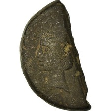 #659928 M&uuml;nze, Augustus, Half Dupondius, N&icirc;mes, S, Bronze, RIC:160
