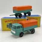 Lesney Mercedes Truck & Trailer With Boxes 1967 Matchbox 1-75 Vintage England
