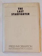 THE LAST STARFIGHTER Press Kit Universal 1984 Complete 11 Photos & 9 Prod Notes