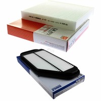 Mahle / Knecht Set Filterpaket Innenraumfilter LA 472 Luftfilter LX 3152