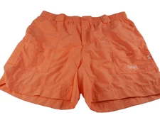 Aftco Original Fishing Orange Shorts Men's 44 M01L 18" Plier Pocket Nylon