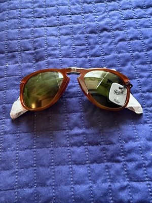 Persol Steve McQueen 714sm Limited Edition - Terra Di Siena Green Polarized