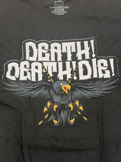 Death! Death! Die! XL T Shirt Jason Ellis Show SiriusXM NEW