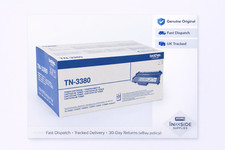 Genuine Brother TN-3380 TN3380 High Yield Black Toner Cartridge 8000 Pages