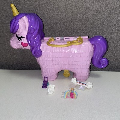 Polly Pocket Unicorn Party Large Compact 2019 With Accessories Please Read