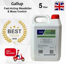 5L - GALLUP - PROFESSIONAL STRENGTH GLYPHOSATE WEEDKILLER - TOTAL WEED KILLER 5.70 per litre