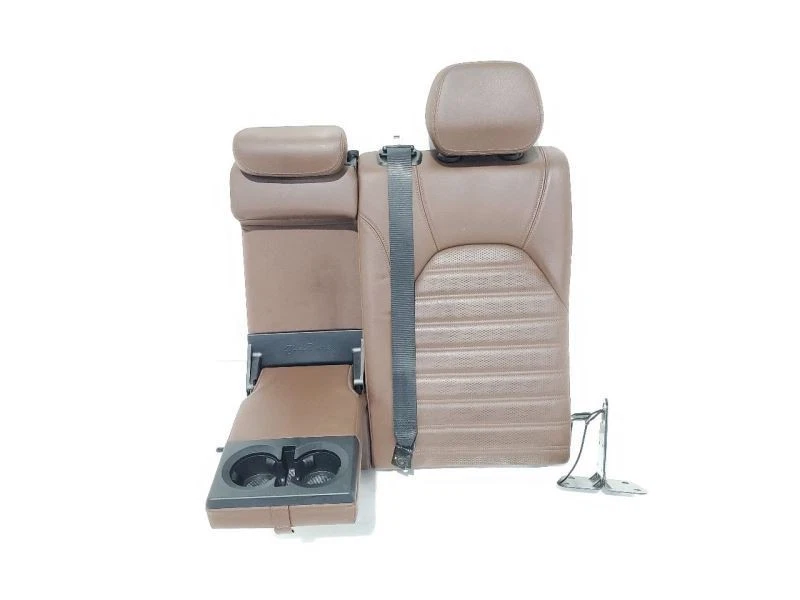 2019 Alfa Romeo Stelvio OEM Brown Sport Rear Seats - Image 4 of 4