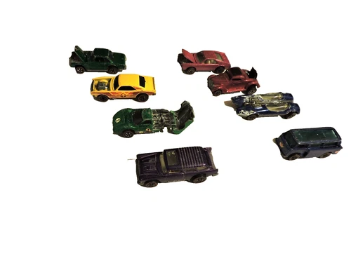 VINTAGE REDLINE HOTWHEELS PROJECT LOT BEACH BOMB/HEAVY CHEVY/NOMAD/AMX/MERCEDES