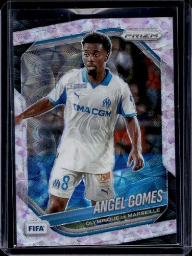 2025-26 Panini Prizm FIFA Angel Gomes Choice Cherry Blossom Prizm #/28