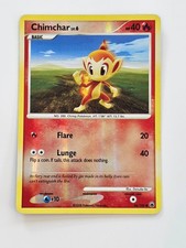 Pokemon Chimchar Reverse Holo Diamond and Pearl Majestic Dawn 56/100 LP