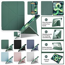 Smart Folding Case Leather Cover For iPad 11/10/9/8/7/6/5th Gen Air 5/4/3 Pro