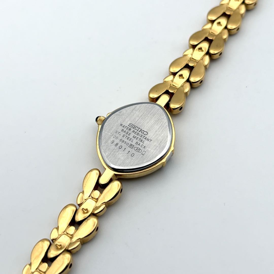 SEIKO EXCELINE 2Pダイヤ シェル文字盤 腕時計 レディース SEIKO - 678【美品】SEIKO 時計 エクセリーヌ レディース 2P