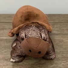 Wild Republic Brown Tortoise Plush Stuffed Animal Realistic Nature Toy Brown