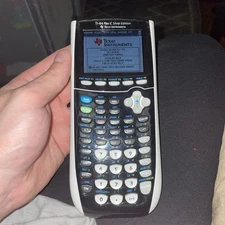 TI-84 Plus C Silver Edition Graphing Calculator Texas Instruments