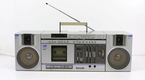 Panasonic RX-C60LS Stereo Cassette Deck Tuner Amplifier - Vintage Boombox