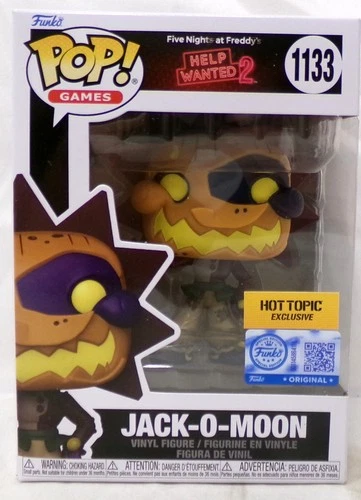 Funko Pop! 1133 Jack-O-Moon Five Nights At Freddy's Help Wanted 2 Hot Topic
