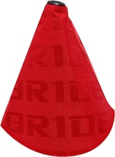Car Shift Boot Cover, Manual/Auto Shift Knob Boot Dust Cover Red