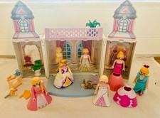 Playmobil 5419 Prinzessinnenschloss tragbar, Spielkoffer mit extra Figuren 