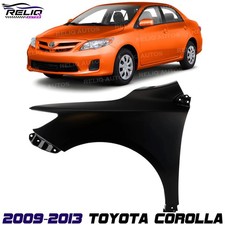 New Front Fender Assembly Left Driver Side Steel For 2009-2013 Toyota Corolla New Front Fender Assembly Left Driver Side Steel For 2009-2013 Toyota Corolla