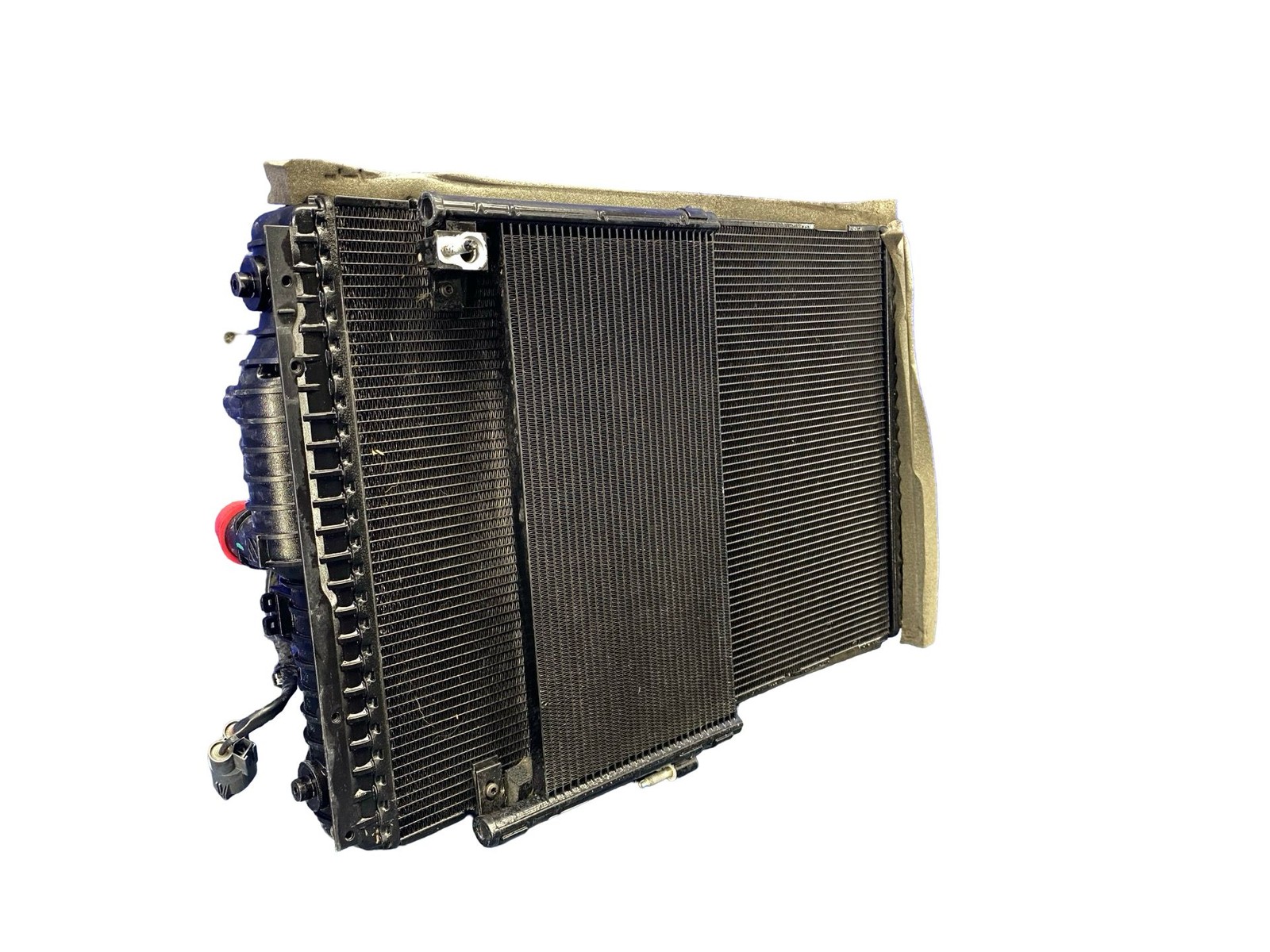 2016-2021 Mclaren 570s RWD 3.8L Rear Left Cooling Radiator Ac Condenser Fan Set