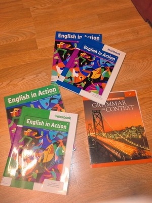English in Action 1 & 2 Second Edition Barbara Foley Book Workbook Audio CDs