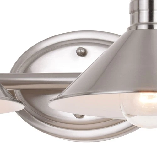 Vaxcel Lighting W0284 Akron 2 Light 18"W Bathroom Vanity Light - White - Picture 7 of 12