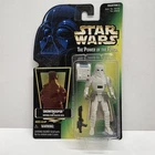 1997 Star Wars Power of the Force Snowtrooper Action Figure W/ Blaster Kenner
