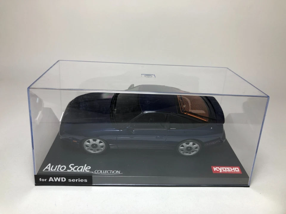 KYOSHO Mini-Z Body NISSAN 180SX Velvet Blue MZP436DB - Image 4 of 4