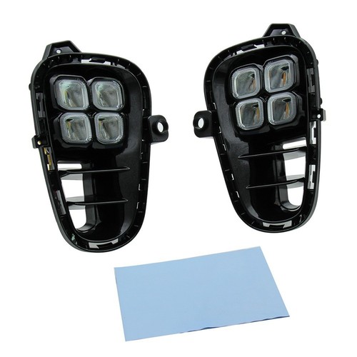 Two Way Function Daytime Running Lights and Fog Lights for Kia K2 For RIO 1820 - Picture 2 of 6