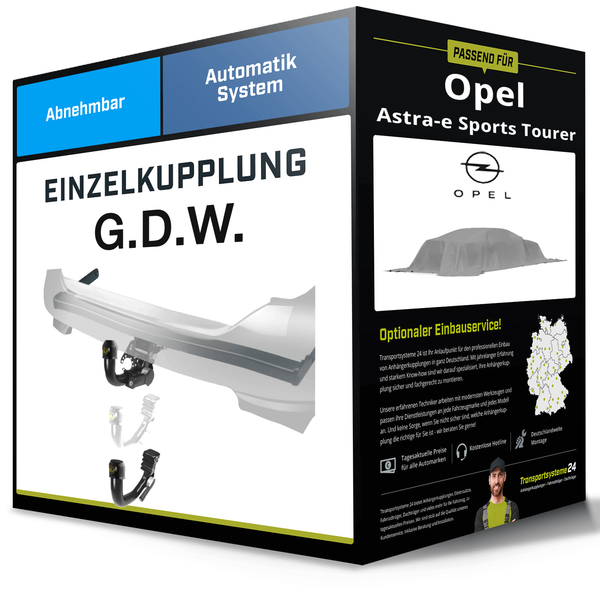 Abnehmbare AnhäNgerkupplung für Opel Astra-E Sports Tourer 10.21- Typ OV5 G.D.W.-image