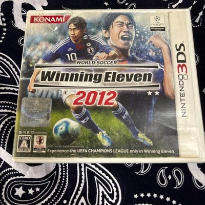 World Soccer Winning Eleven 2012 Nintendo 3DS Japanese Games Konami Sports