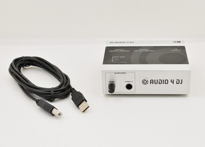 【Very good condition】Native Instruments Traktor Audio 4 DJ Audio Interface
