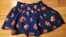 Girl Size Large Navy Blue Abercrombie Kids Skirt