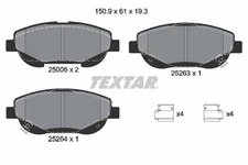Textar Front Brake Pads Set For Toyota Avensis Verso