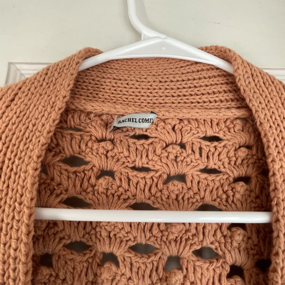 Rachel Comey, Sapele Cardigan Sweater, Orange, Size M  - Image 2 of 4