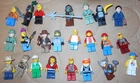 lot of 23 vintage lego  mini figures  minifigures