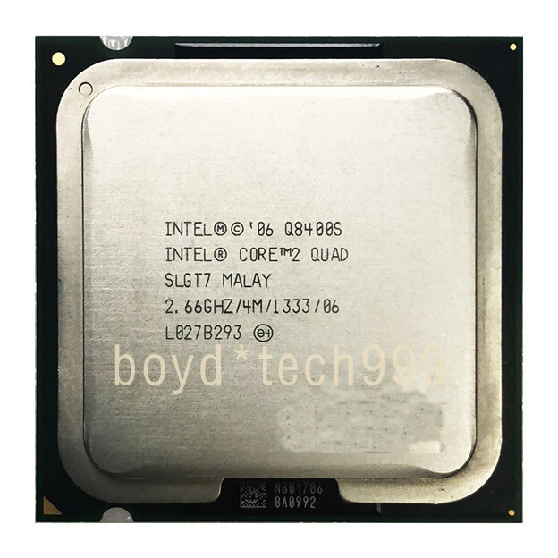Intel Core 2 Quad Q9550S Q8200S Q8400S Q9400S Q9505S LGA775 CPU Processor - Image 4 of 4