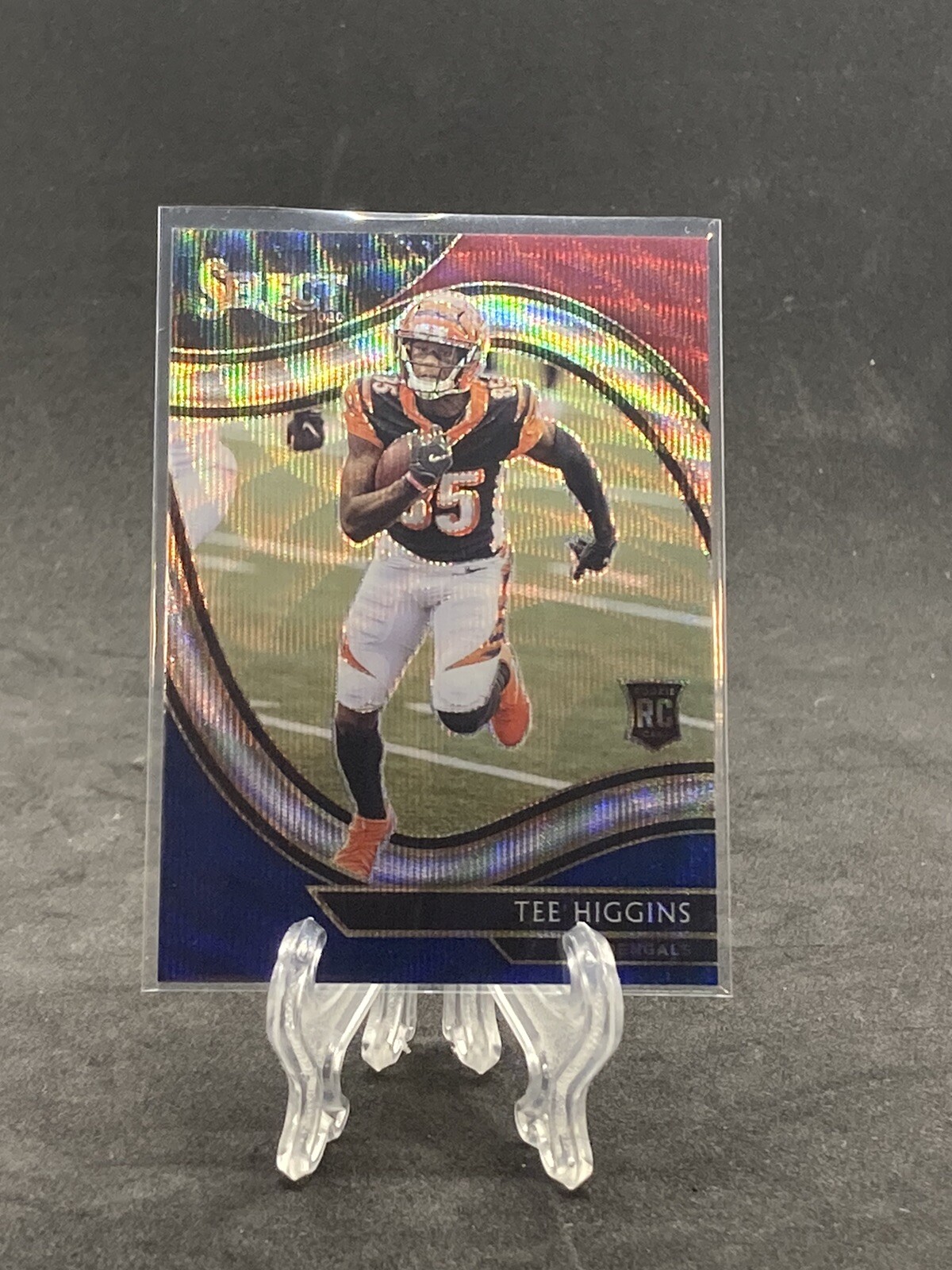 2020 Panini Select Tee Higgins FIELD LEVEL Tri Color Rookie /75! Bengals SSP RC