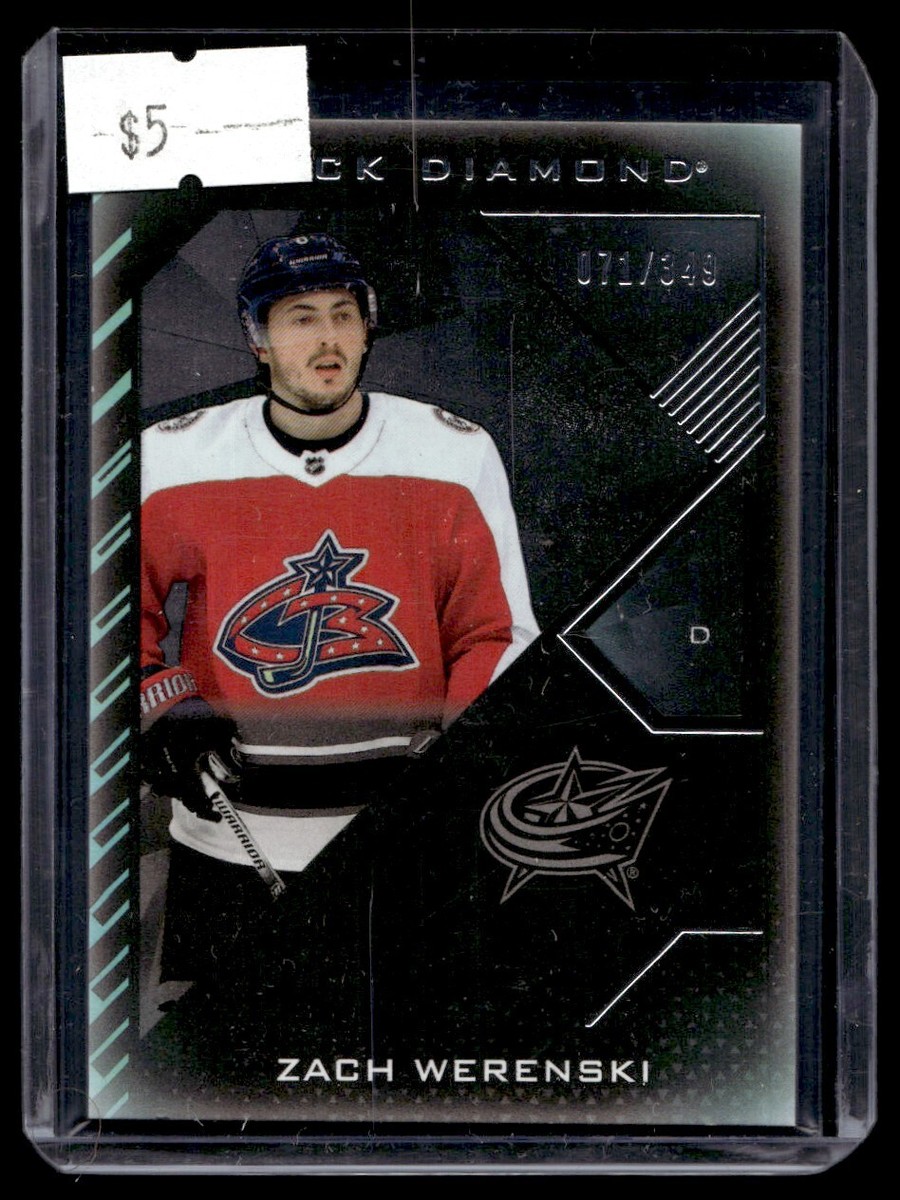 2021-22 Upper Deck Black Diamond Zach Werenski /349 Columbus Blue