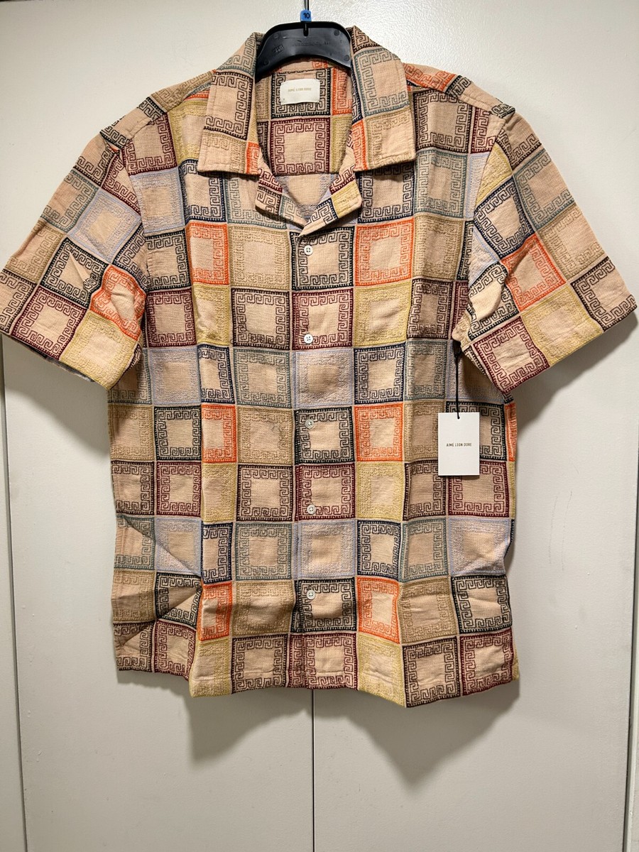 Aime Leon Dore tea towel leisure shirt | eBay