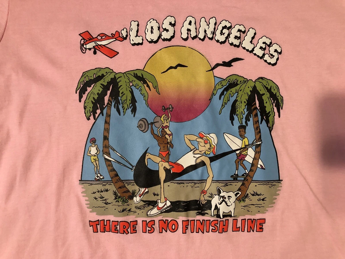New L Nike Sportswear Los Angeles Beach LA No Finish Line Graphic