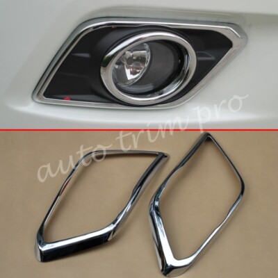 Für 2014-2016 Nissan X-Trail Rogue Chromleiste Nebelscheinwerfer Abdeckung Trim