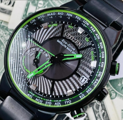 Citizen Satellite Wave Freedom CC3035-50E Eco-Drive Black Dial