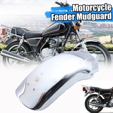 Guardabarros trasero cromado para motocicleta guardabarros metálico para cafe racer sportster bobber