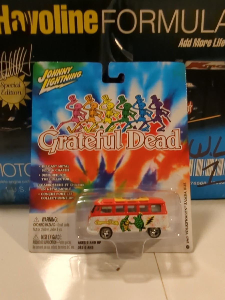 Johnny Lightning White Lightning Grateful Dead 1965 VW Samba Bus