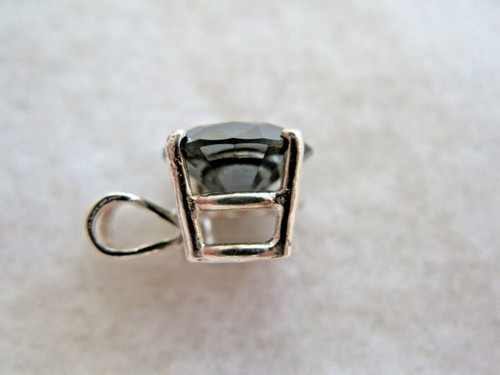 2.67ct 100% NATURAL EARTH MINED REAL BLACK DIAMOND NECKLACE,CERTIFICATE, PRETTY - Picture 8 of 8