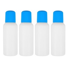 4pcs 100ml Sponge Head Applicator Bottle Empty Plastic Dauber Bottles