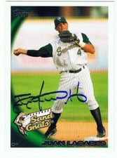 Juan Lagares Signed Autographed Rookie Card NY Mets From 1st Ever Signing  w/COA