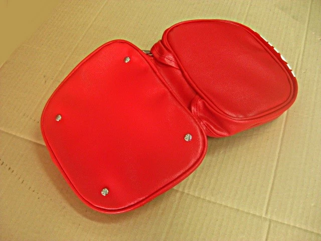 Fit HONDA XR250L XR650R XR650L RED TOOL BAG POUCH #BI3333# - Image 4 of 4