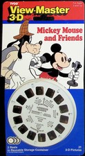 Mickey Mouse and Friends 3d View-Master 3 Reel Packet